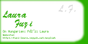 laura fuzi business card